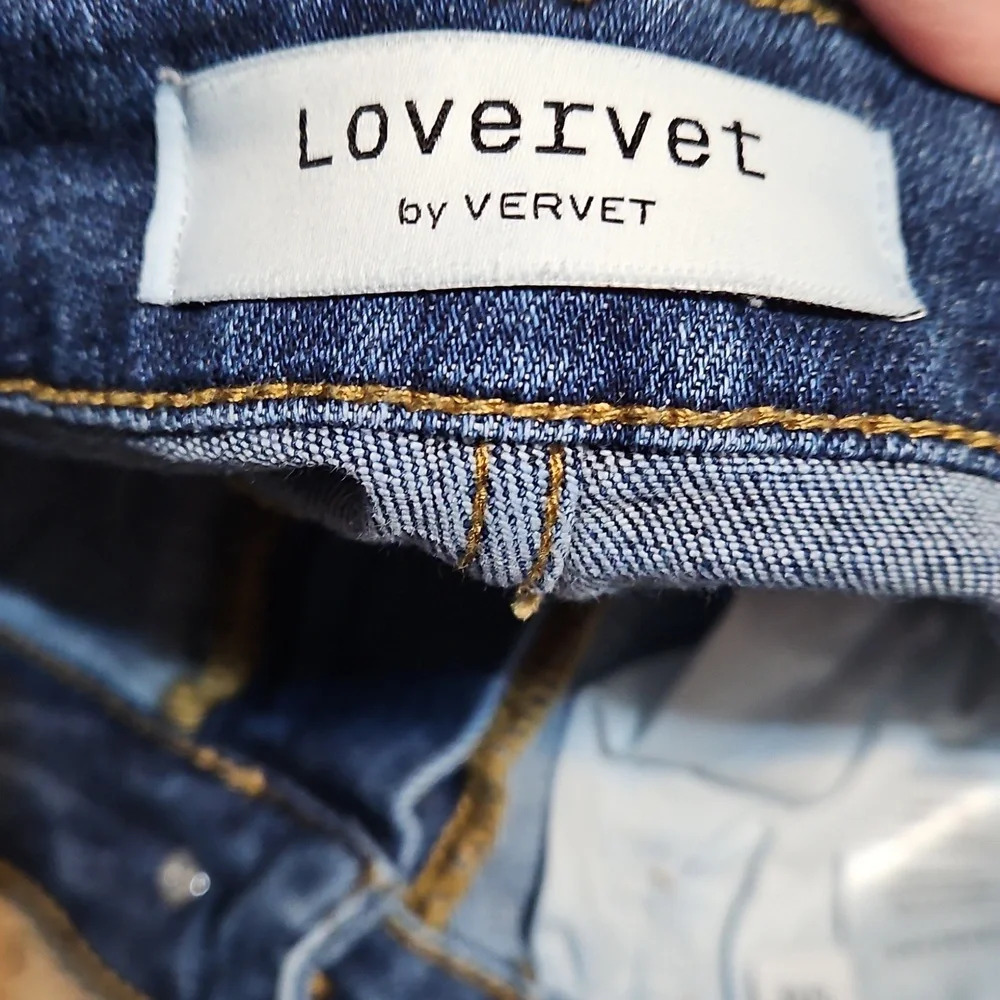 Women's Blue Ankle Cropped Jeans - Picture 9 of 12